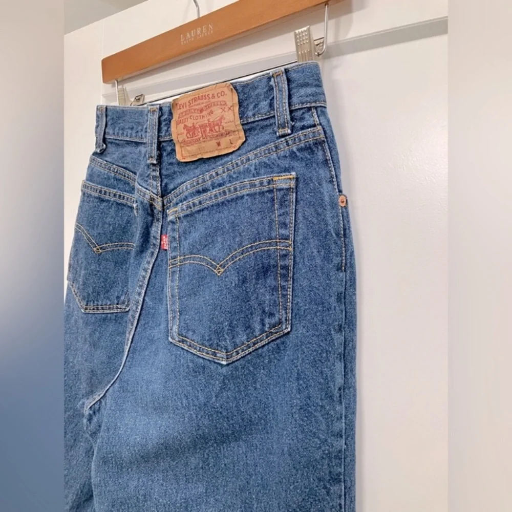 Authentic Vintage Levi’s 17501 High Rise Jeans | USA Made | Button Fly